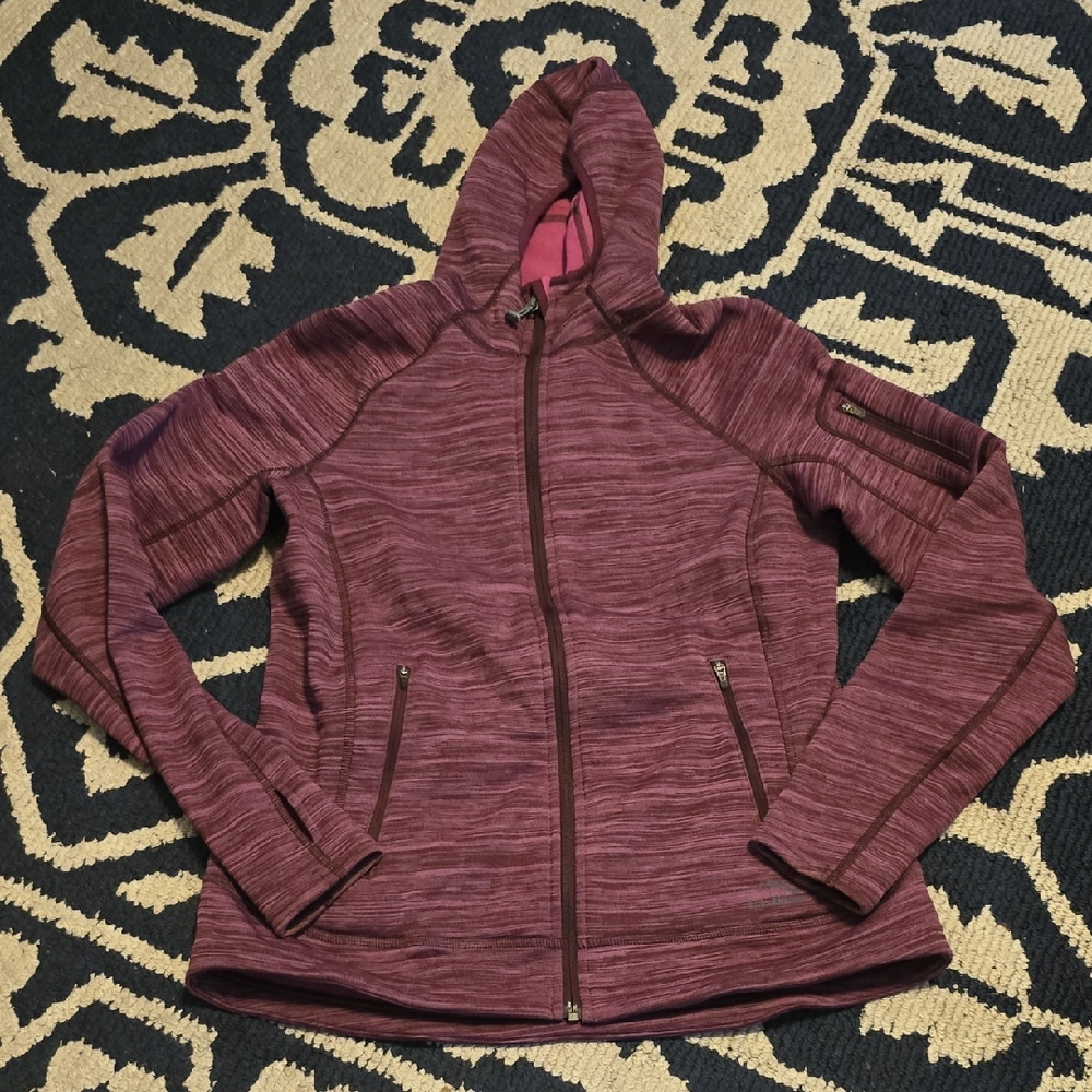 L.L. Bean - Purple Fleece with Pink/Mauve Interior